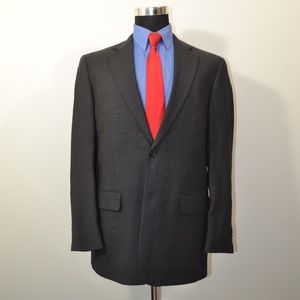 Pronto Uomo 40L Sport Coat Blazer Suit Jacket Gray